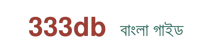 333db বাংলা গাইড Logo